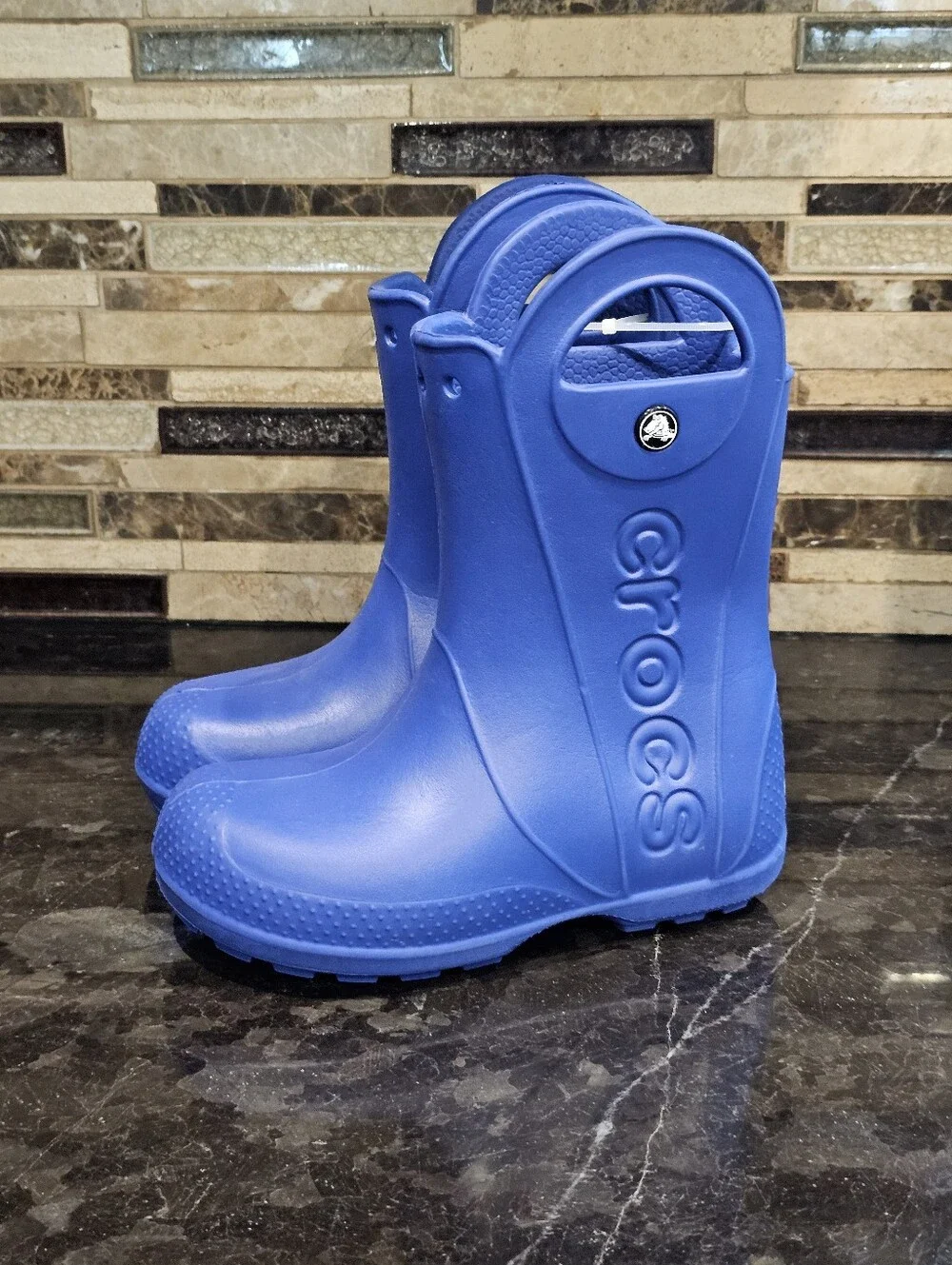 Crocs Unisex-Child Handle It Rain Boots (13)